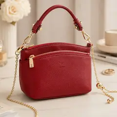 Armuz - Cartera de Cuero Vacuno 8620 De Diseño Moderno. Mujer