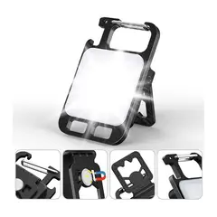 GENERICO - Mini Linterna Llavero con Luz Led Recargable