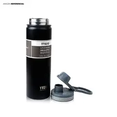 GENERICO - Termo en Botella Elegante de 750 ml Negro