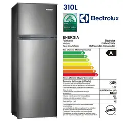 ELECTROLUX - Refrigeradora ERT45G2HQI Frost 310 Litros