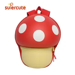SUPERCUTE - Mochila infantil para Niños en Forma de Hongo