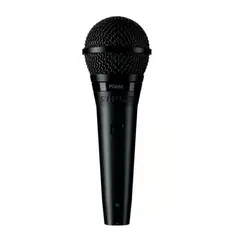 SHURE - Micrófono Profesional PGA58 Cardiode Dinámico Negro