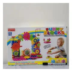 GENERICO - Juguete Didáctico 108 Piezas de Diseño Engranaje