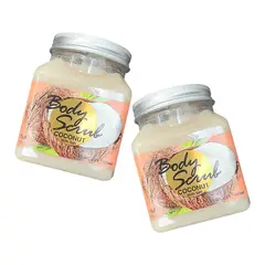 WOKALI - Exfoliante Corporal Coco Con Sal 500ml 2 Unidades