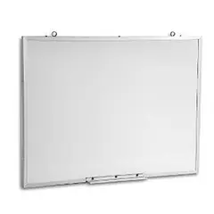 GENERICO - Pizarra acrílica Mediana de 80 x 60 cm en blanco