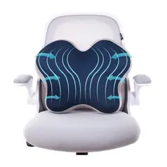 GENERICO - Respaldar Viscoelástica Con Infusión de Carbon y Gel