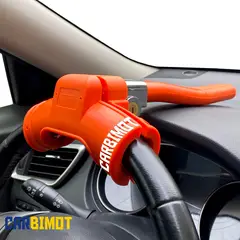 GENERICO - SEGURO BLOQUEO TRABA PEDAL VOLANTE TIMON ANTIRROBO VEHICULOS