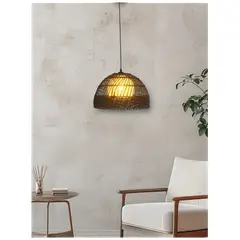 GENERICO - Lámpara colgante de rustica hecha a mano