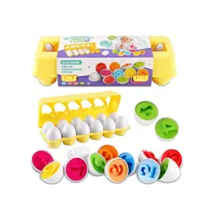 GENERICO - Bandeja de 12 huevo de encaje de formas