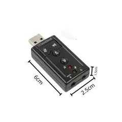 GENERICO - Adaptador Usb De Sonido