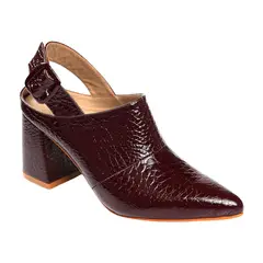 ESTODAS - Botín calado Suzzane Vino