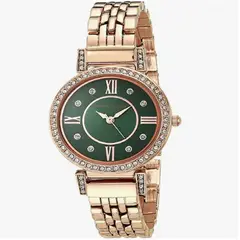 ANNE KLEIN - - reloj mujer con cristales swarovski - oro rosa_.