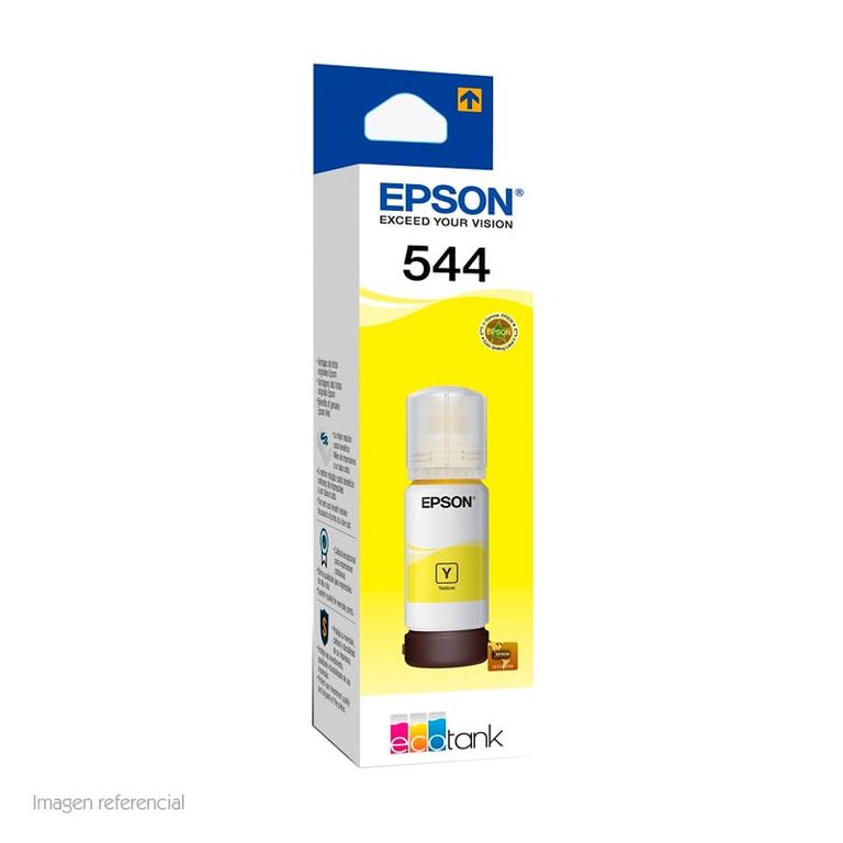 BOTELLA DE TINTA T544 COLOR AMARILLO 65ML