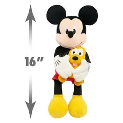 JUST PLAY - Peluche De Mickey Mouse y Pluto - Disney Classic Original