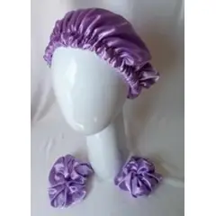 GENERICO - Gorro para dormir de satin lila