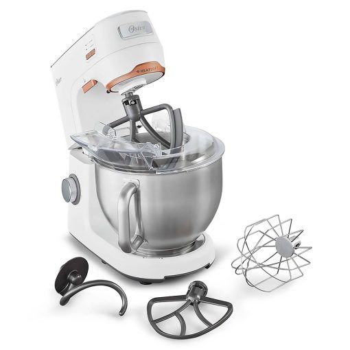 Batidora Planetaria Oster® 52L Heatsoft FPSTSMPL4W Blanco