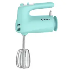 IMACO - Batidora de Mano con 5 velocidades Turquesa – HM 505A