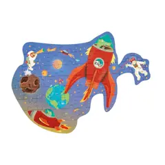 SCRATCH - Rompecabezas Espacio Contour 60 piezas