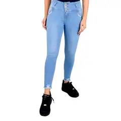 TANSY - Pantalón Jean de mujer - Andrea - Stone