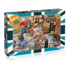 GIBSONS - Rompecabezas El Espíritu de los Años 50 1000 piezas