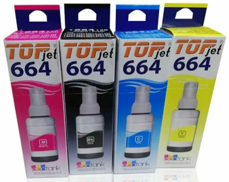 Kit De Tinta Topjet Genérica T664Compatible