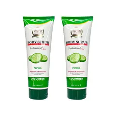 WOKALI - Exfoliante Corporal De Pepino Nevada 400Gr 2 Unidades
