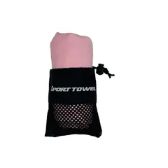 GENERICO - Toalla Microfibra Sport Towel Rosa Pastel 0.45 * 0.75 Cm