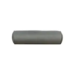 GENERICO - Cojín cilíndrico Velvet 16 x 50 cm - Gris