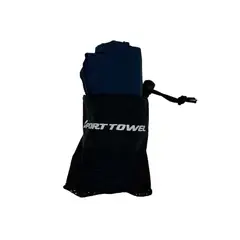 GENERICO - Toalla Microfibra Sport Towel Azul Marino 0.80 * 1.80 Cm