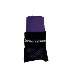 GENERICO - Toalla Microfibra Sport Towel Morado 0.80 * 1.80 Cm