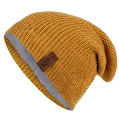 KAST PE - Beanie True Teddy Gorro Gorra Chullo - Amarillo