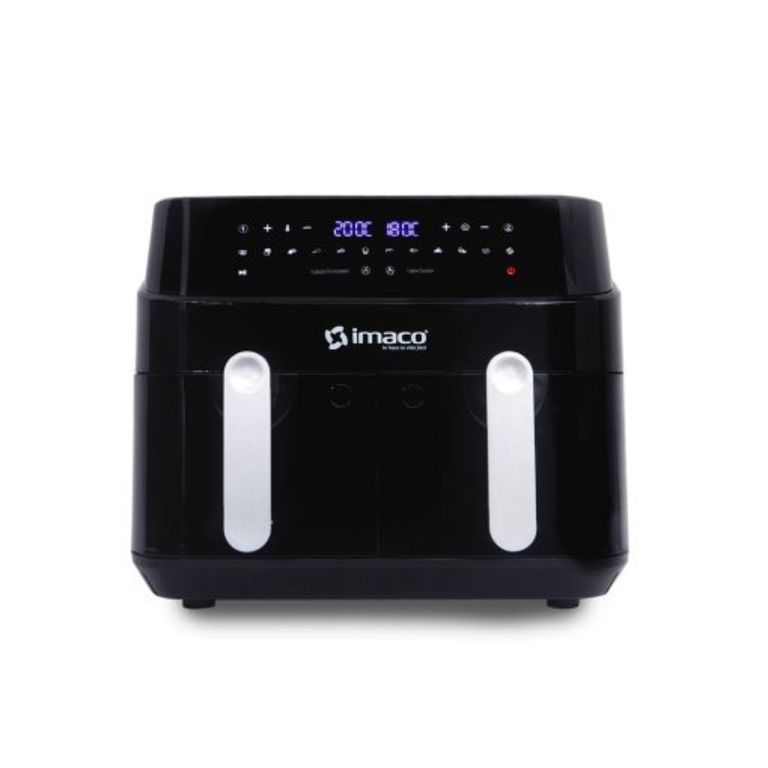 Freidora Digital Doble Canastilla AFD4516 9lts - Negro