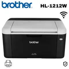 BROTHER - Impresora Laser Monocromatica Hl-1212w Inalambrica