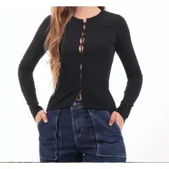 KATE LARRAIN - Top con ojales mujer Kylie