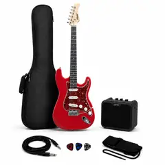 VOZZEX - PACK ELECTRICO STRATO RED RD - AMPLIFICADOR JOYO 10W