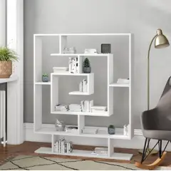 NACION MUEBLES - Librero Paula color Blanco NM