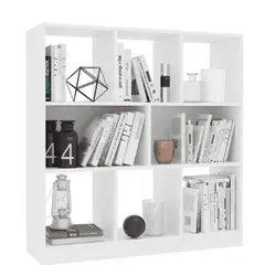 NACION MUEBLES - Librero Dalila color Blanco NM