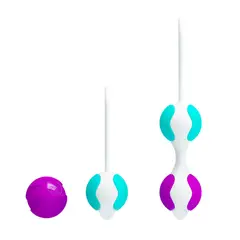 PRETTY LOVE - Kit Bolas Kegel Silicona Estimulador Ejercicios Pélvicos