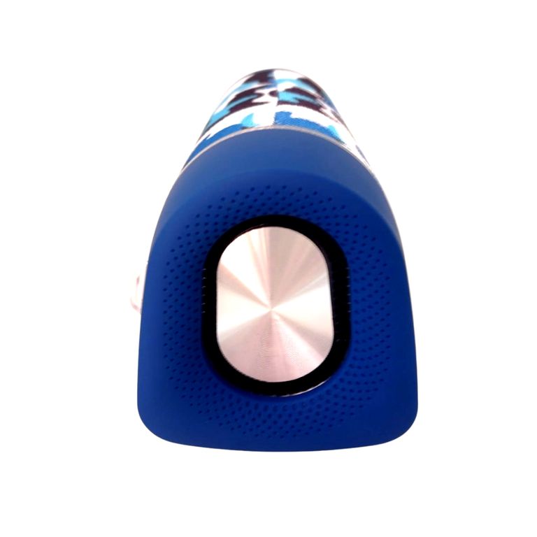ParlanteRadio Bluetooth Recargable Con Luces S5386 Azul Marino