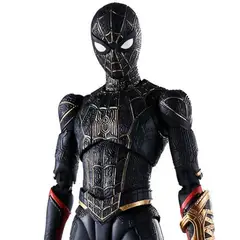 BANDAI - Spiderman No Way Home SH Figuarts Spider-Man Black & Gold