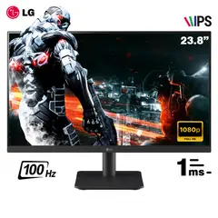 LG - Monitor 24MS500-B 24 Full HD 1080p 100Hz 5ms GtG AMD FreeSync IPS