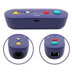 8BITDO - GBROS Adaptador Inalambrico para Controles de GAMECUBE.