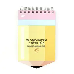 GENERICO - Cuadernito lápiz A6 - Feliz Impresión