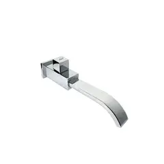 GENERICO - Grifería para Lavandería Agua fría en Acero Cromado