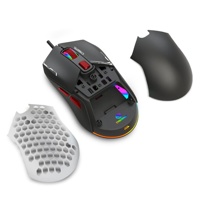 MOUSE GAMER DEFENDER CYB M513 USB 7B RGB 7200DPI