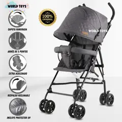 LITTLE - Coche Bastón Deportivo «AIMAR» Edición Limitada Gray