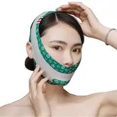 GENERICO - Mentonera Faja Facial doble ajuste Naso Labial