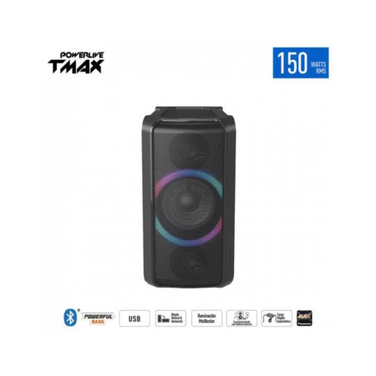 Parlante One Box 150 W Sistema Hi-Fi TMAX5 – Negro