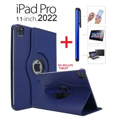 GENERICO - Funda Giro 360 + Lapiz Optico para iPad Pro 11 4ta Gen. A2759 A2435.