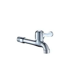 GENERICO - Grifería para Lavandería Agua fría en Acero Cromado